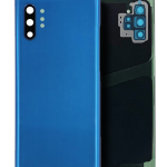 Samsung Galaxy Note 10 Plus 5G Arka Kapak Camı Kamera Lensli (Servis Paketi) (Aura Mavisi)
