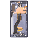 Samsung Galaxy Note 10 Plus 5G İçin Çerçeveli ekran oled Ekranı (Aftermarket Plus) (Aura Siyah) - Görsel 4