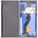 Samsung Galaxy Note 10 Plus 5G İçin Çerçeveli ekran oled Ekranı (Aftermarket Plus) (Mavi) - Görsel 2