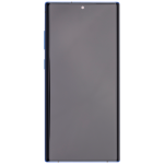 Samsung Galaxy Note 10 Plus 5G İçin Çerçeveli ekran oled Ekranı (Aftermarket Plus) (Mavi) - Görsel 3