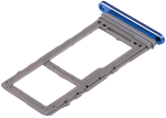 Samsung Galaxy Note 10 Plus 5G İle Uyumlu Tek Sim Kart Tepsisi (Aura Blue) - Görsel 5