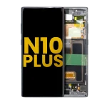 Samsung Galaxy Note 10 Plus / 5G Orijinal (Aura Siyah) İçin Çerçeveli ekran Orijinal Ekranı Uyumlu
