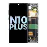 Samsung Galaxy Note 10 Plus / 5G (Service Pack) (Aura Black) İçin Çerçeveli ekran Orijinal Ekranı Uyumlu - Görsel 6