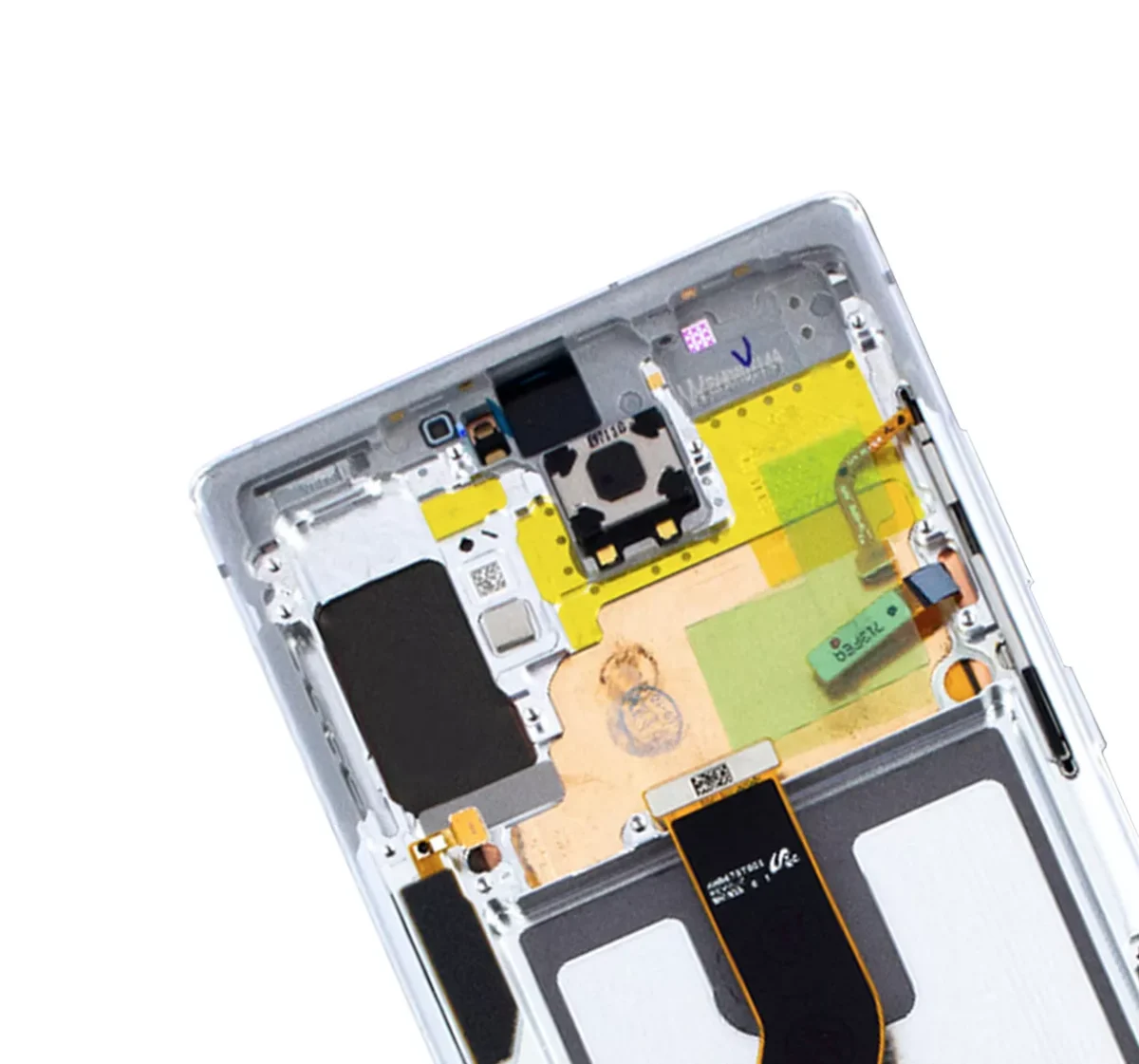 Samsung Galaxy Note 10 (Service Pack) (Aura Beyaz) İçin Çerçeveli ekran Orijinal Ekranı Uyumlu - Görsel 3