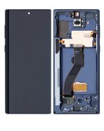 Samsung Galaxy Note 10 (Service Pack) (Aura Glow / Silver) İçin Çerçeveli ekran Orijinal Ekranı - Görsel 2