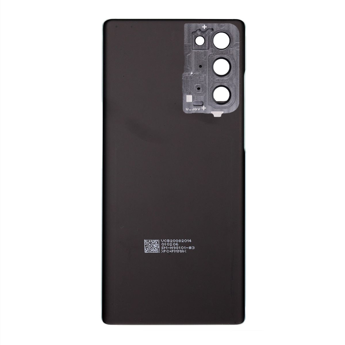 Samsung Galaxy Note 20 5G Arka Kapak Camı Kamera Lensli  (Gizemli Gri) - Görsel 3
