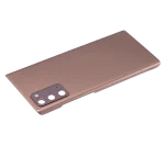 Samsung Galaxy Note 20 5G Arka Kapak Camı Kamera Lensli  (Mystic Bronze) - Görsel 2