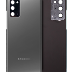 Samsung Galaxy Note 20 5G Arka Kapak Camı Kamera Lensli (Servis Paketi) (Gizemli Gri)