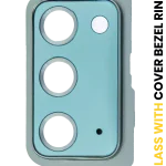 Samsung Galaxy Note 20 5G (Mystic Green) Kapaklı Arka Kamera Lensi Çerçeveli Halkalı