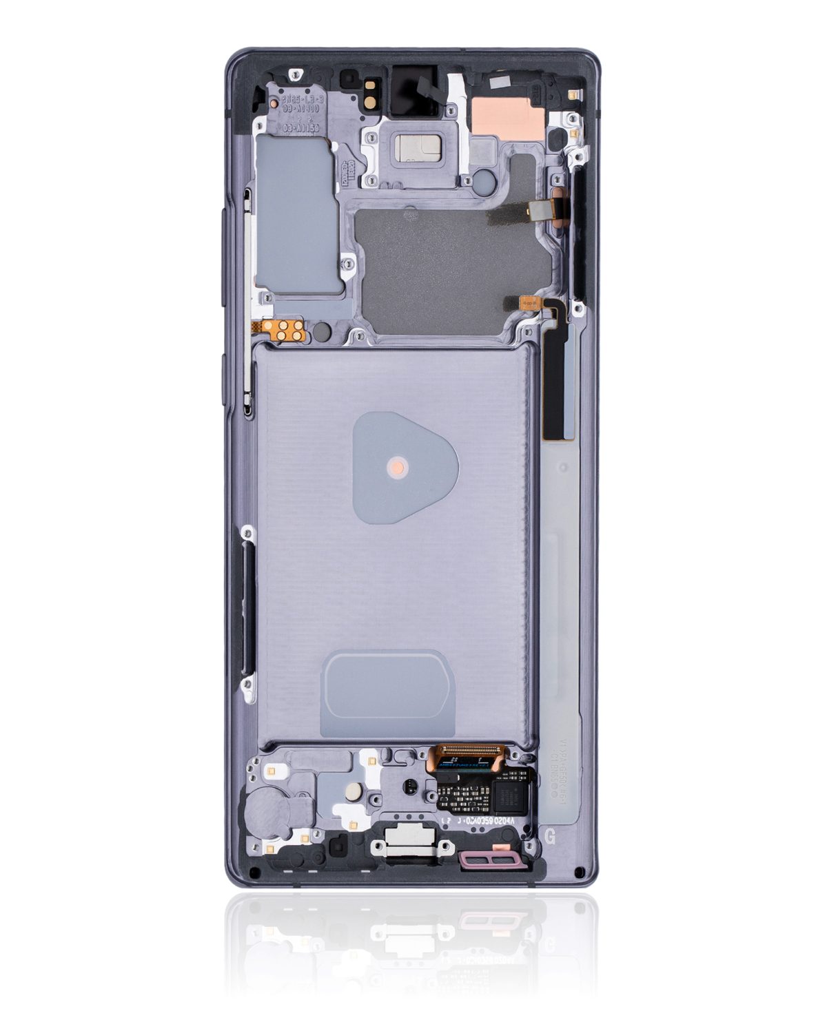 Samsung Galaxy Note 20 5G Orijinal (Gizemli Gri) İçin Çerçeveli ekran Orijinal Ekranı - Görsel 3
