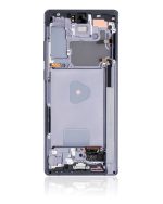 Samsung Galaxy Note 20 5G Orijinal (Gizemli Gri) İçin Çerçeveli ekran Orijinal Ekranı - Görsel 3