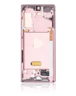 Samsung Galaxy Note 20 5G (Service Pack) (Mystic Bronze) İçin Çerçeveli ekran Orijinal Ekranı Uyumlu - Görsel 3