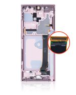 Samsung Galaxy Note 20 Ultra 5G Orijinal (Mystic Bronze) İçin Çerçeveli ekran Orijinal Ekranı - Görsel 3