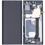 Samsung Galaxy Note 20 Ultra 5G Uyumlu Çerçeveli ekran OLED Ekranı(Aftermarket Plus) (Mystic Black) - Görsel 2