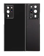 Samsung Galaxy Note 20 Ultra Arka Kapak Camı Kamera Lensli (Mystic Black) - Görsel 5