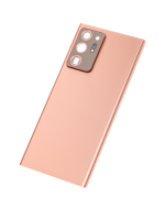 Samsung Galaxy Note 20 Ultra  Arka Kapak Camı Kamera Lensli (Mystic Bronze) - Görsel 2