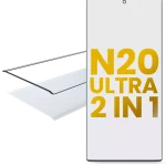 Samsung Galaxy Note 20 Ultra İle Uyumlu OCA Önceden Kurulu 2'si 1 Arada Ön Cam