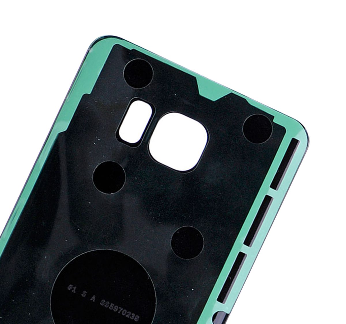 Samsung Galaxy Note 5 Arka Kapak Camı   (Aftermarket Plus) (Siyah Safir) - Görsel 5