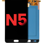 Samsung Galaxy Note 5 Çerçevesiz ekran Orijinal Ekranı  (Aftermarket Plus) (Siyah Safir)
