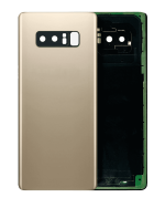 Samsung Galaxy Note 8 Arka Kapak Camı Kamera Lensli (Akçaağaç Altını) - Görsel 5