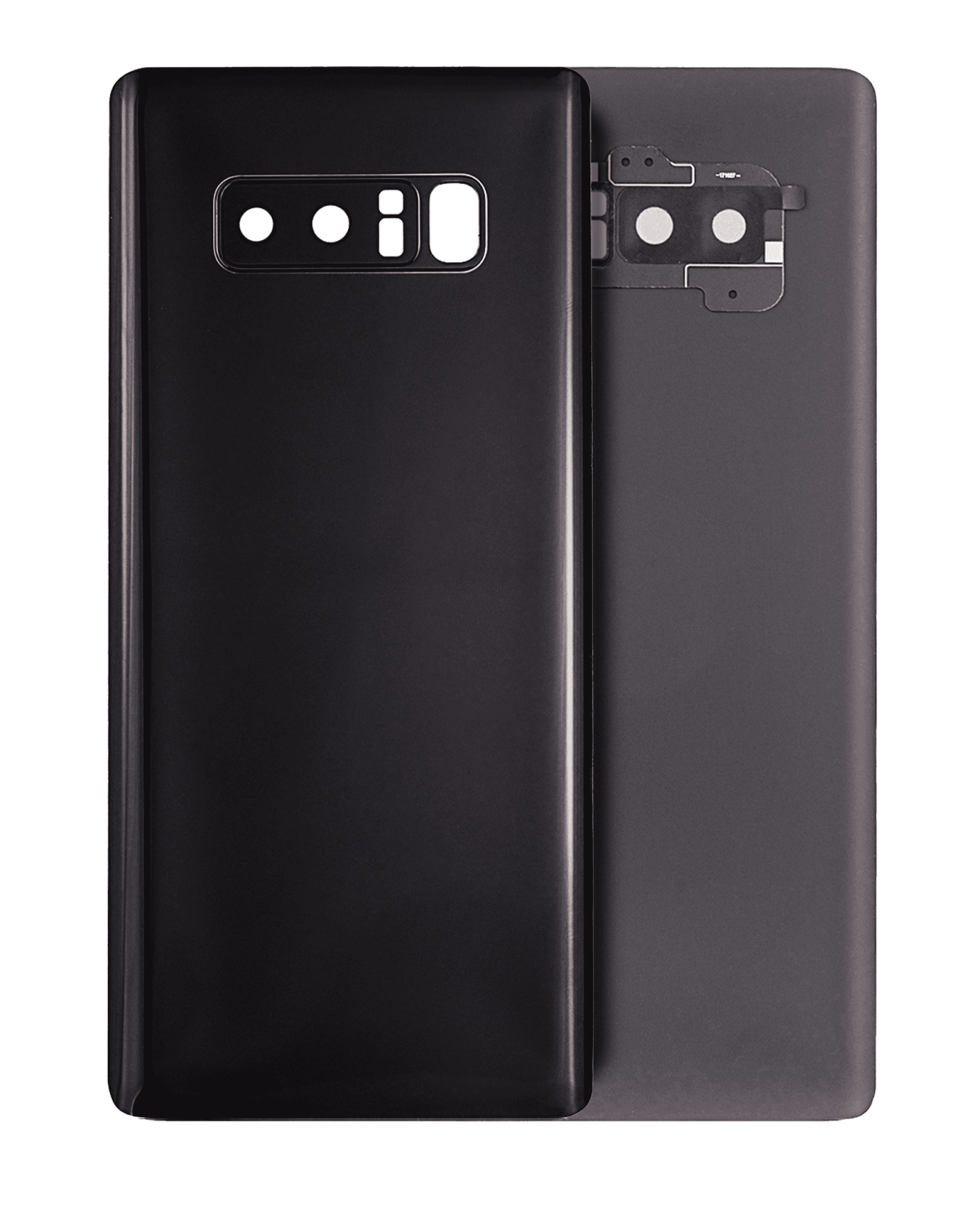 Samsung Galaxy Note 8 Arka Kapak Camı Kamera Lensli (Gece ​​Yarısı Siyahı)