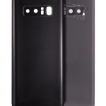 Samsung Galaxy Note 8 Arka Kapak Camı Kamera Lensli (Gece ​​Yarısı Siyahı)