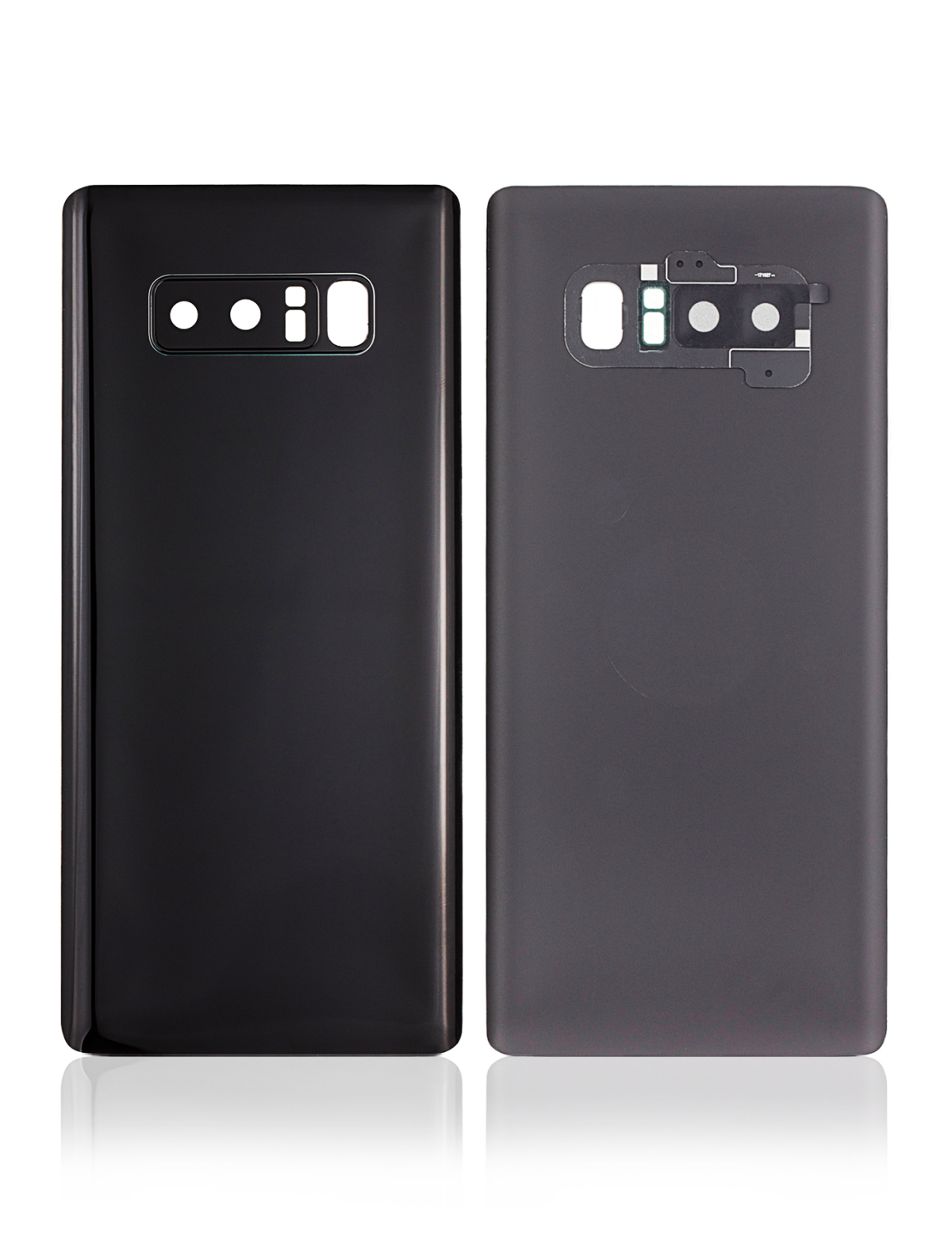 Samsung Galaxy Note 8 Arka Kapak Camı Kamera Lensli (Gece ​​Yarısı Siyahı) - Görsel 6