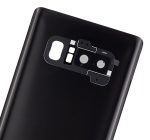 Samsung Galaxy Note 8 Arka Kapak Camı Kamera Lensli (Orkide Grisi) - Görsel 2