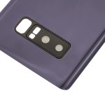 Samsung Galaxy Note 8 Arka Kapak Camı Kamera Lensli (Orkide Grisi) - Görsel 4