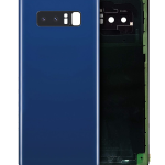 Samsung Galaxy Note 8 Arka Kapak Camı Kamera Lensli(Service Pack) (Deepsea Blue)