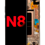 Samsung Galaxy Note 8 İle Uyumlu Çerçeveli ekran OLED Ekranı (Aftermarket Plus) (Akçaağaç Altını) İçin Çerçeveli ekran Orijinal Ekranı