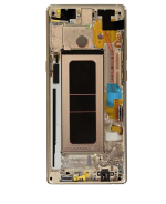 Samsung Galaxy Note 8 İle Uyumlu Çerçeveli ekran OLED Ekranı (Aftermarket Plus) (Akçaağaç Altını) İçin Çerçeveli ekran Orijinal Ekranı - Görsel 4