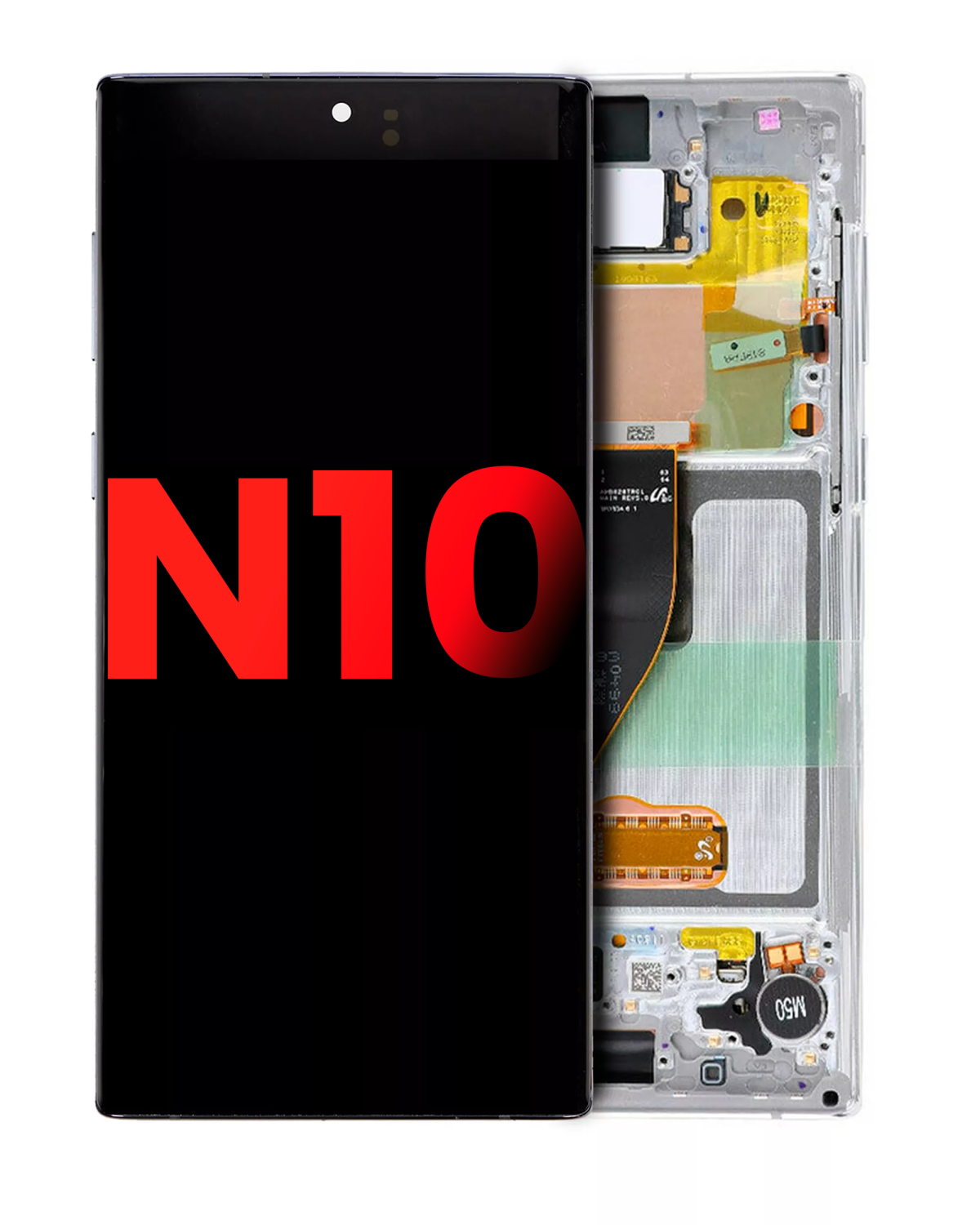 Samsung Galaxy Note 8 İle Uyumlu Çerçeveli ekran OLED Ekranı (Aftermarket Plus) (Aura Beyazı) İçin Çerçeveli ekran Orijinal Ekranı