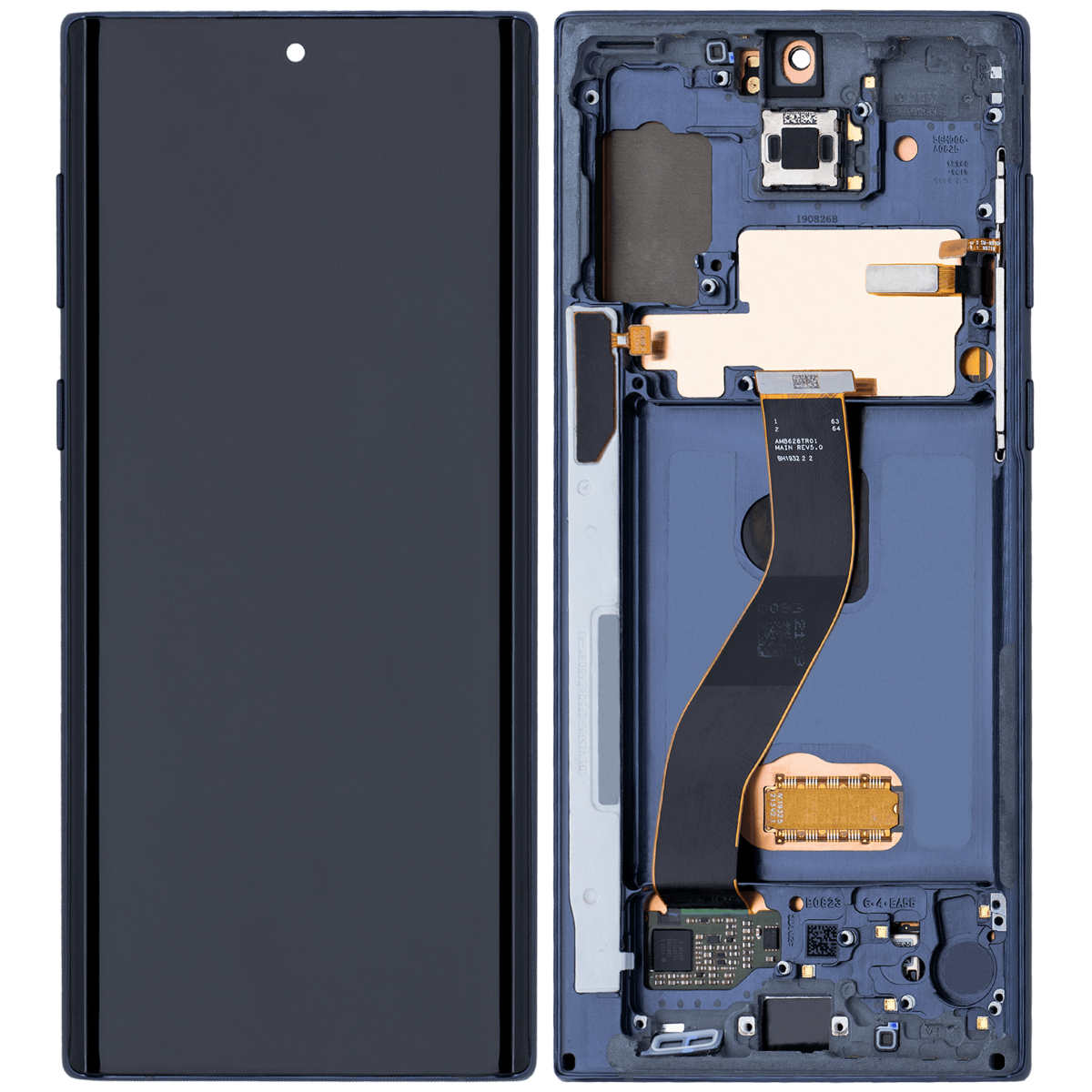 Samsung Galaxy Note 8 İle Uyumlu Çerçeveli ekran OLED Ekranı (Aftermarket Plus) (Aura Glow / Gümüş) İçin Çerçeveli ekran Orijinal Ekranı - Görsel 2