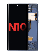Samsung Galaxy Note 8 İle Uyumlu Çerçeveli ekran OLED Ekranı (Aftermarket Plus) (Aura Glow / Gümüş) İçin Çerçeveli ekran Orijinal Ekranı