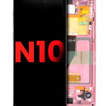 Samsung Galaxy Note 8 İle Uyumlu Çerçeveli ekran OLED Ekranı (Aftermarket Plus) (Aura Pembe) İçin Çerçeveli ekran Orijinal Ekranı