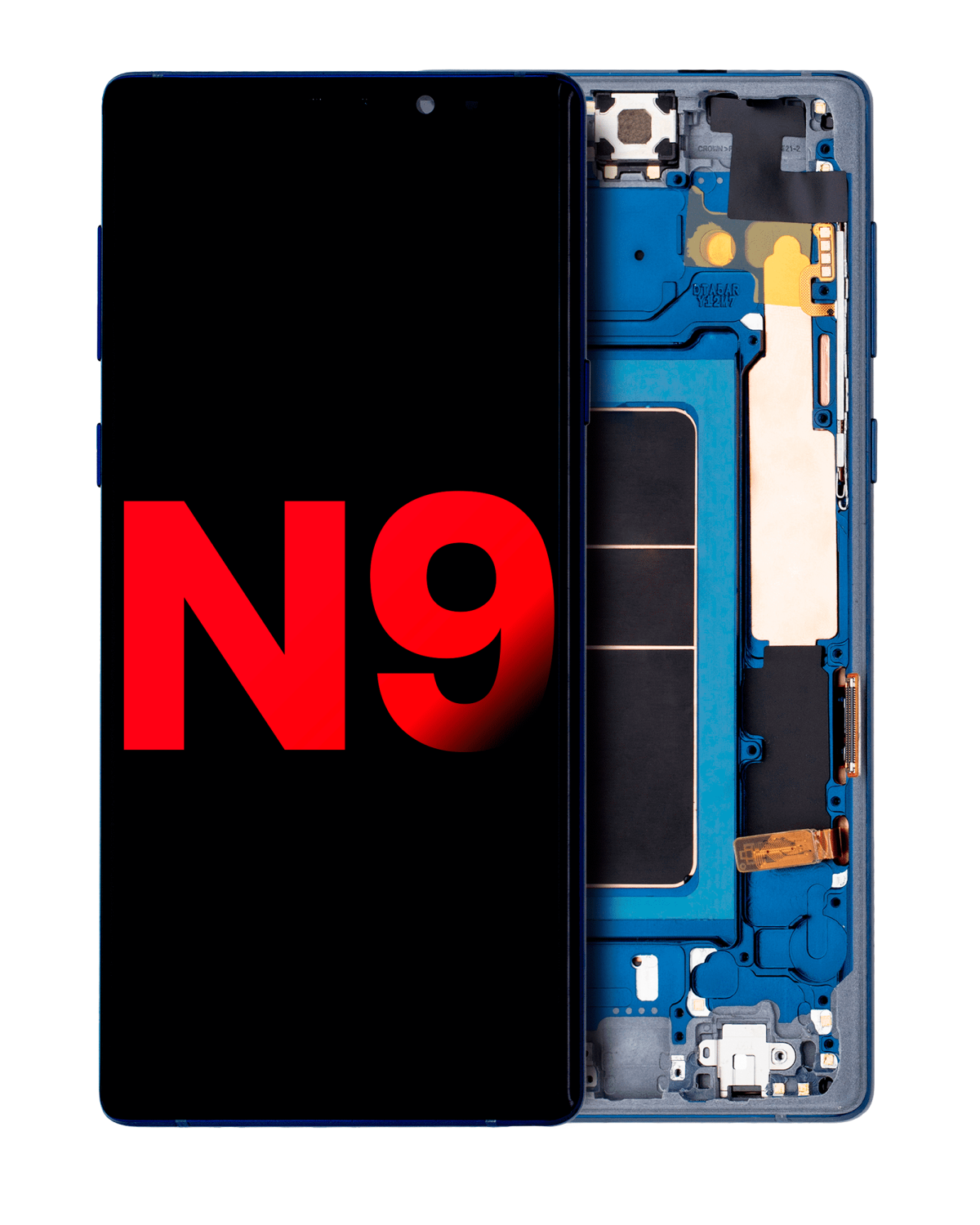 Samsung Galaxy Note 8 İle Uyumlu Çerçeveli ekran OLED Ekranı (Aftermarket Plus) (Okyanus Mavisi) İçin Çerçeveli ekran Orijinal Ekranı