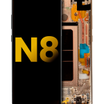 Samsung Galaxy Note 8 Orijinal (Akçaağaç Altını) İçin Çerçeveli ekran Orijinal Ekranı