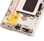 Samsung Galaxy Note 8 Orijinal (Akçaağaç Altını) İçin Çerçeveli ekran Orijinal Ekranı - Görsel 3