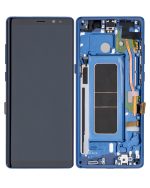 Samsung Galaxy Note 8 Orijinal (Derin Deniz Mavisi) İçin Çerçeveli ekran Orijinal Ekranı - Görsel 2