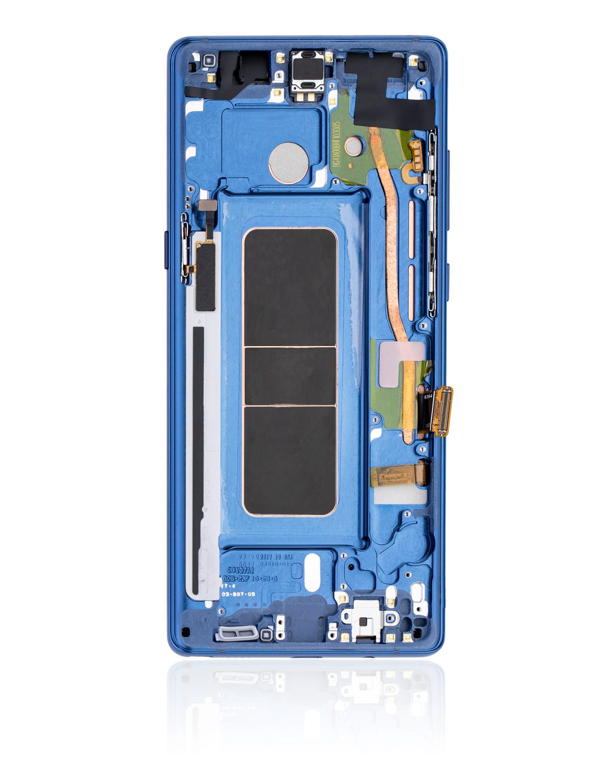Samsung Galaxy Note 8 Orijinal (Derin Deniz Mavisi) İçin Çerçeveli ekran Orijinal Ekranı - Görsel 3
