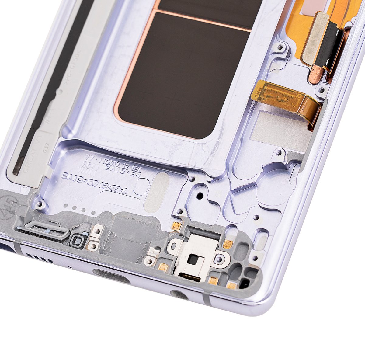Samsung Galaxy Note 8 Orijinal (Orkide Grisi) İçin Çerçeveli ekran Orijinal Ekranı Uyumlu - Görsel 2