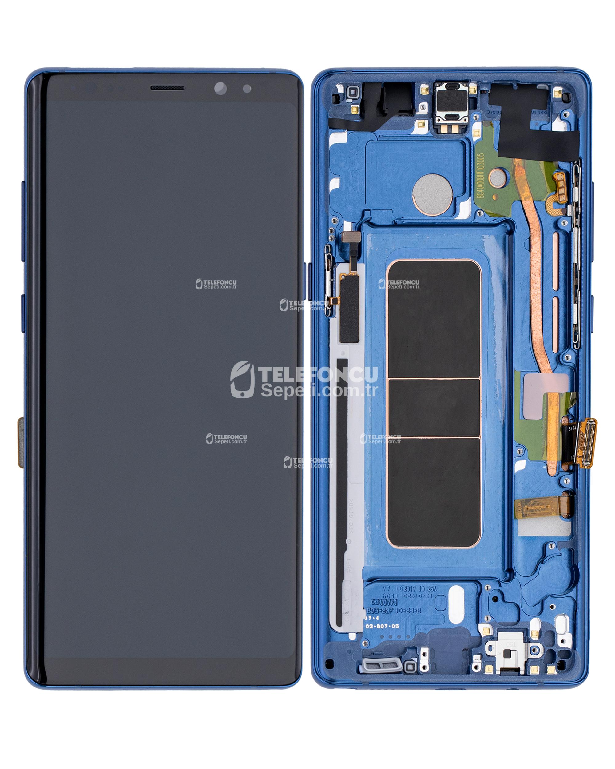 Samsung-Galaxy-Note-8-Service-Pack-Mavi-Icin-Cerceveli-ekran-Orijinal-Ekrani-1 Samsung Galaxy Note 8 (Service Pack) (Mavi) İçin Çerçeveli ekran Orijinal Ekranı - Görsel 2