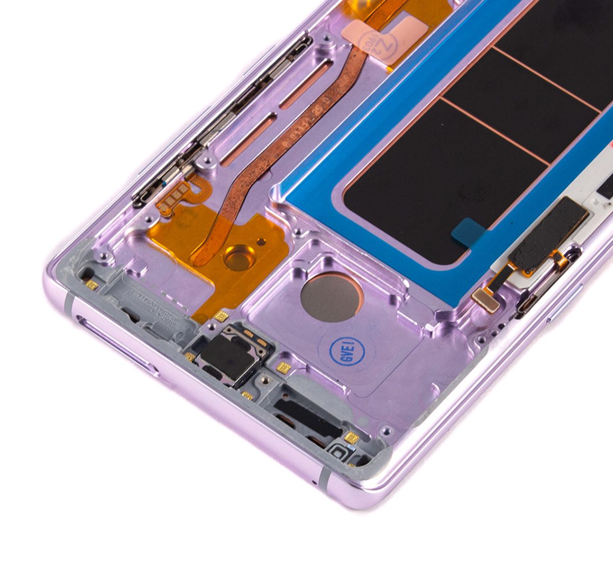Samsung Galaxy Note 8 (Service Pack) (Orkide Grisi) İle Uyumlu Çerçeveli ekran Orijinal Ekranı - Görsel 3