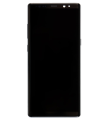 Samsung Galaxy Note 8 (Service Pack) (Orkide Grisi) İle Uyumlu Çerçeveli ekran Orijinal Ekranı - Görsel 5