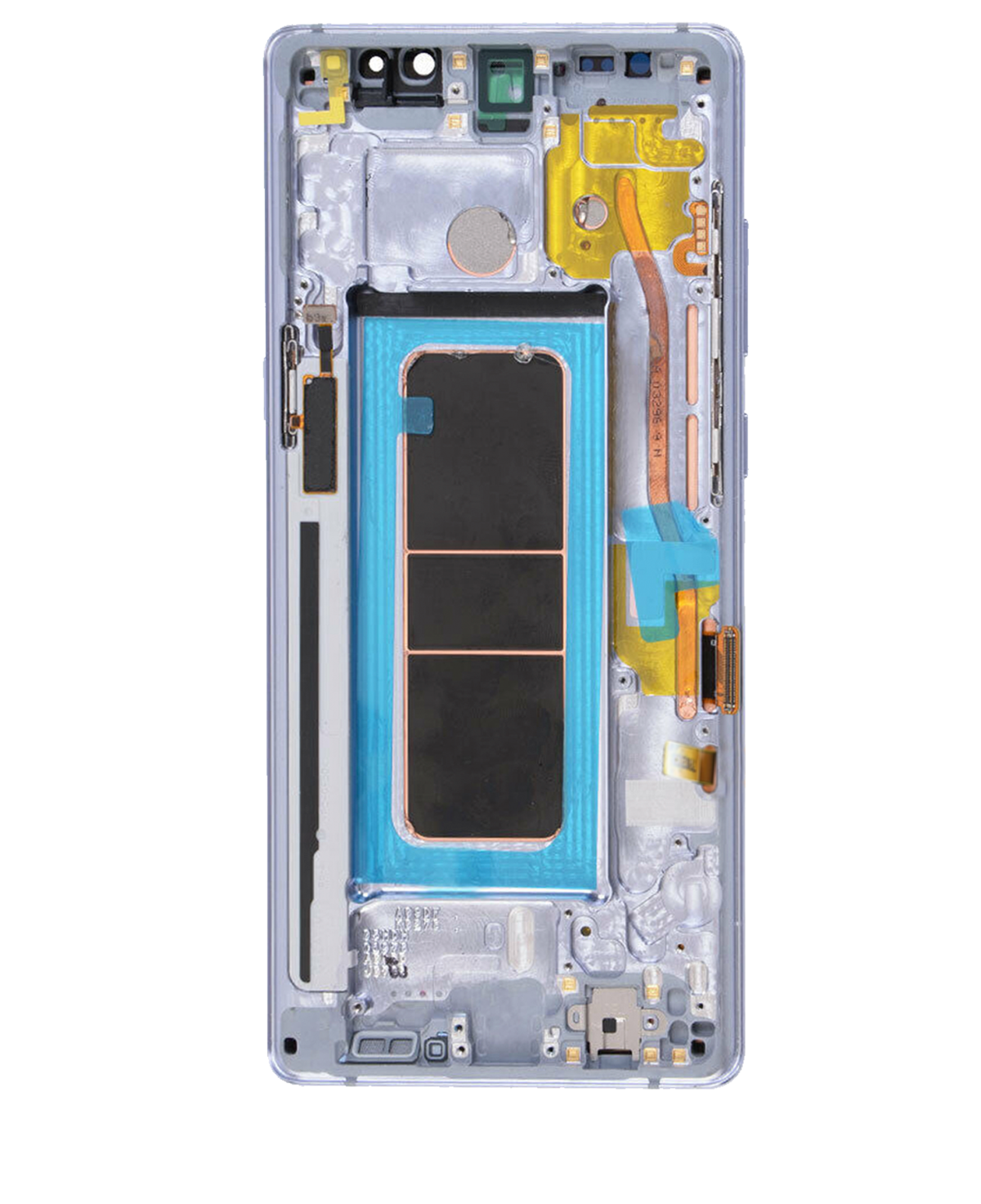 Samsung Galaxy Note 8 (Service Pack) (Orkide Grisi) İle Uyumlu Çerçeveli ekran Orijinal Ekranı - Görsel 6