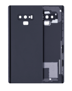 Samsung Galaxy Note 9 Arka Kapak Camı Kamera Lensli  (Gece ​​Yarısı Siyahı)