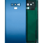 Samsung Galaxy Note 9 Arka Kapak Camı Kamera Lensli (Okyanus Mavisi)