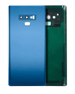 Samsung Galaxy Note 9 Arka Kapak Camı Kamera Lensli (Okyanus Mavisi) - Görsel 6