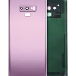 Samsung Galaxy Note 9 Arka Kapak Camı Kamera Lensli(Service Pack) (Lavanta Moru)